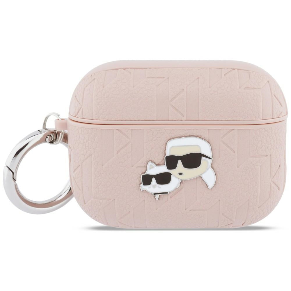 Karl Lagerfeld Monogram Karl & Choupette Head Case til AirPods Pro 3 - Pink