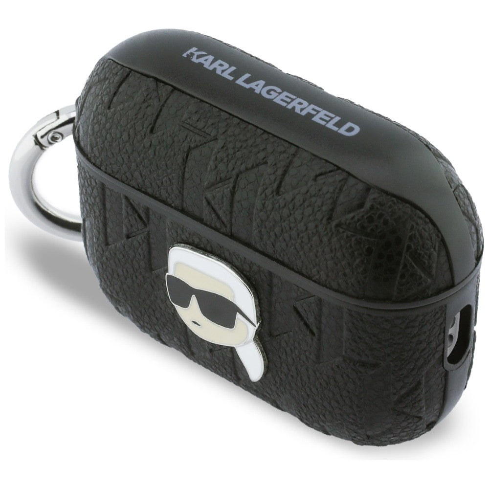 Karl Lagerfeld Monogram Karl Head Case til AirPods Pro 3 - sort