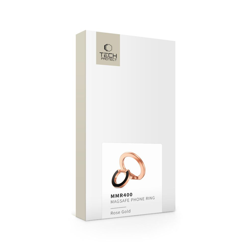 Tech-Protect MMR400 Lamano Magnetisk Ring til Telefon - Rose Gold