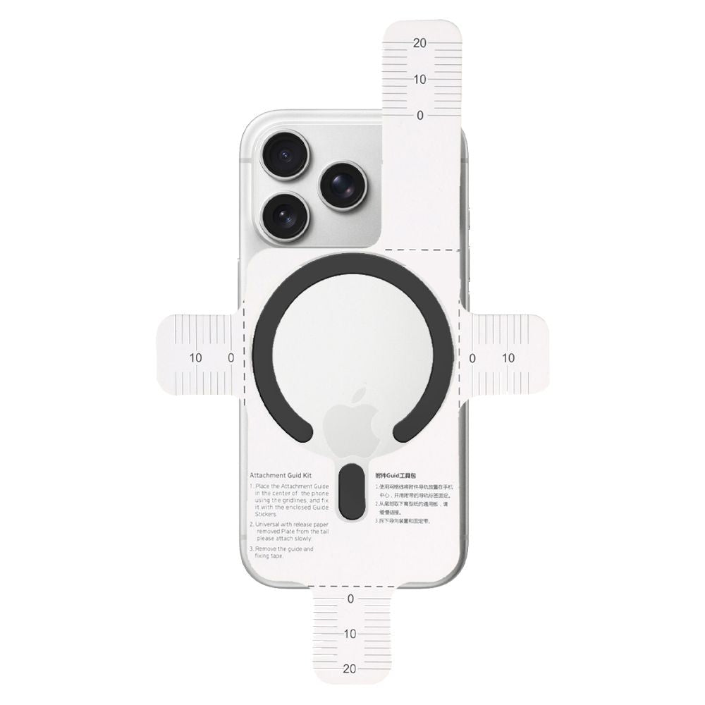 MagSafe Tech-Protect MMP-200 Magnetisk ring til telefon - sort