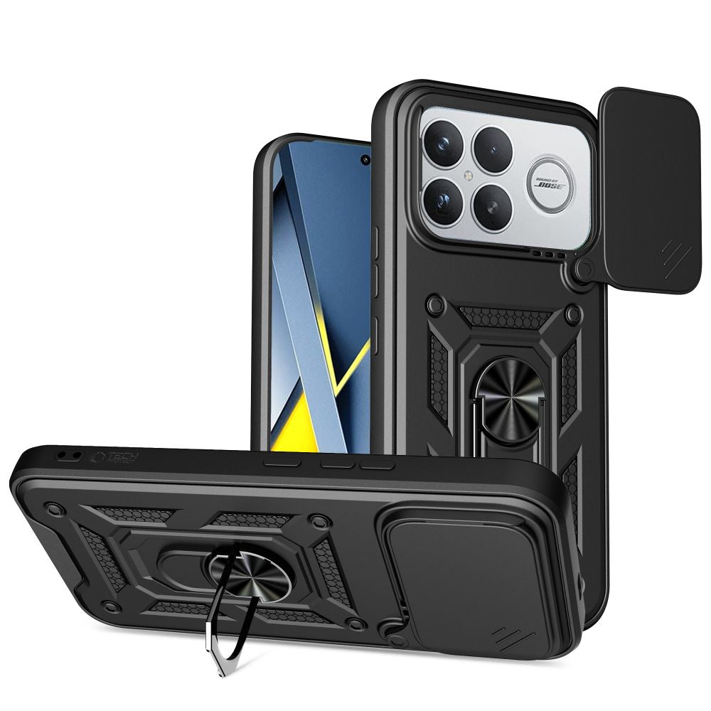 Tech-Protect CamShield Pro Case til Xiaomi Poco F8 Ultra - sort