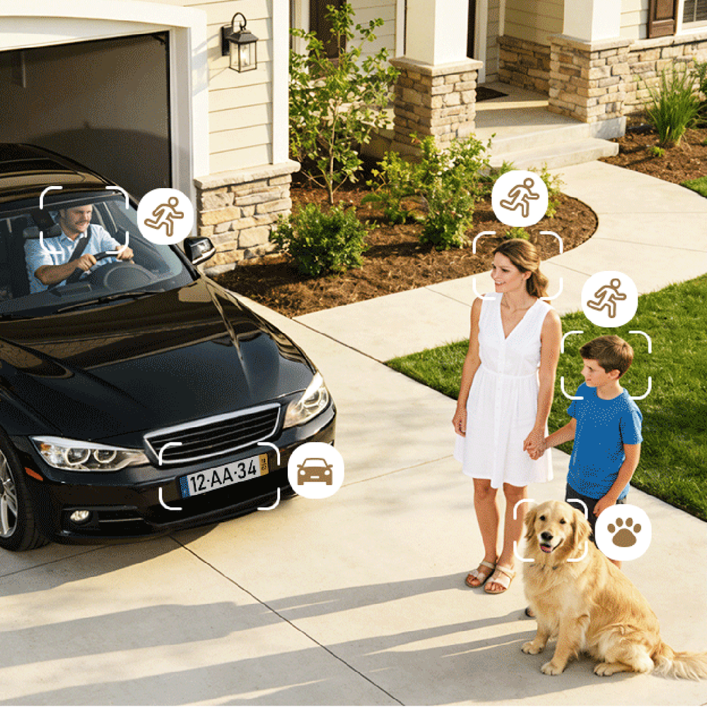 Dreame Navo Care SE 1 Outcam outdoor camera with solar panel - white