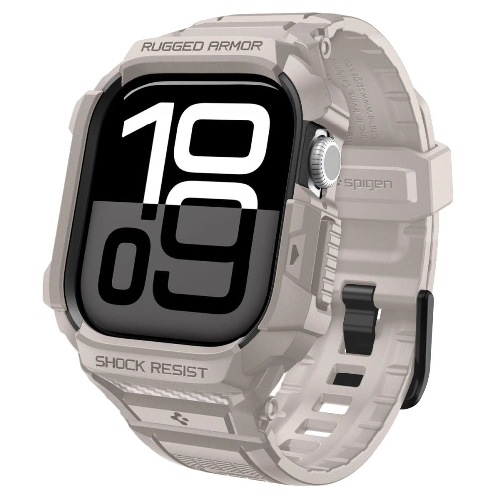 Spigen Rugged Armor Pro V2 Apple Watch Strap (46mm) - Beige