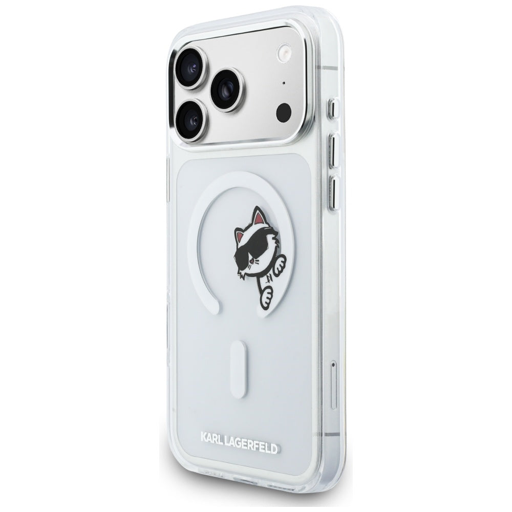 Karl Lagerfeld IML Peekaboo MagSafe Case til iPhone 17 Pro Max - klar