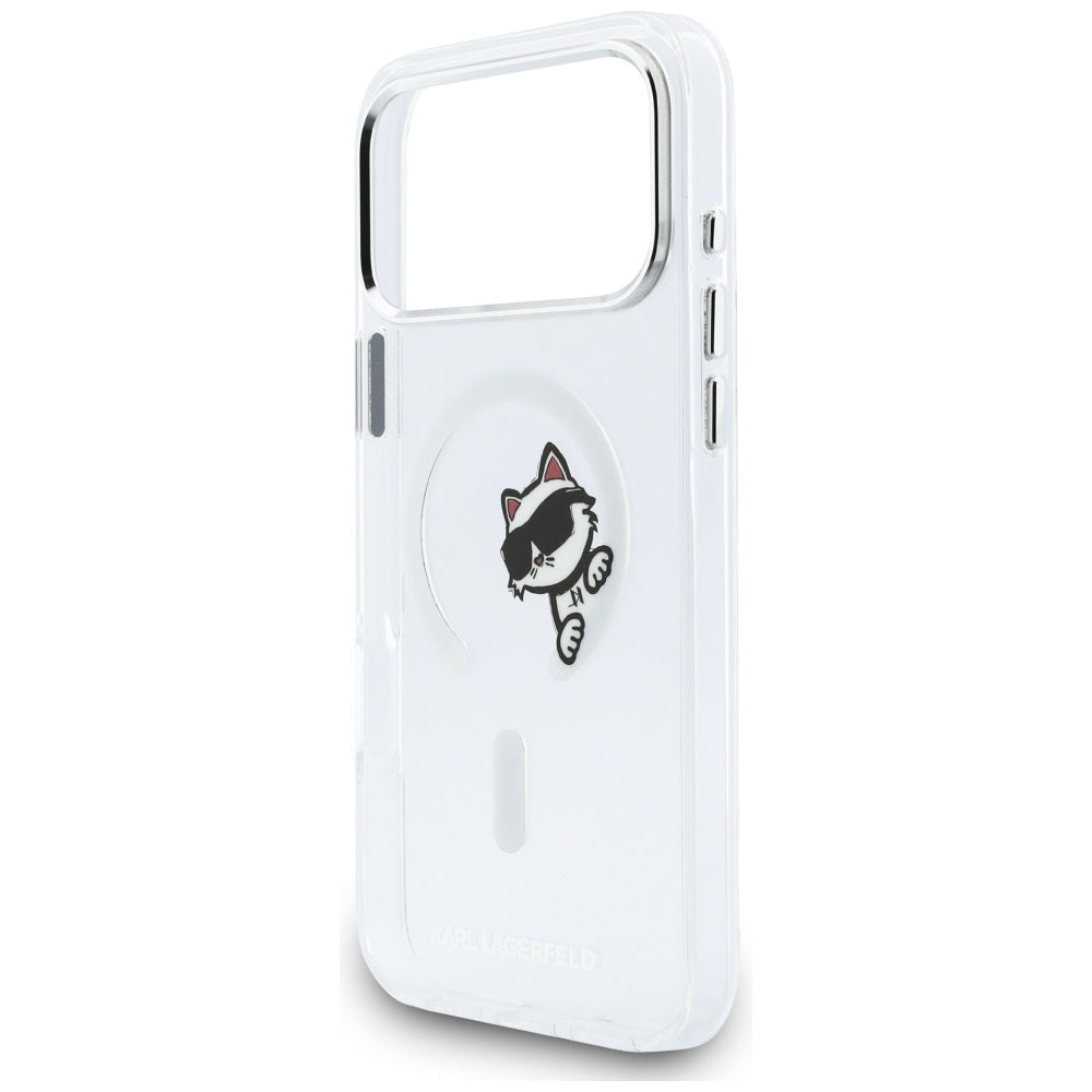 Karl Lagerfeld IML Peekaboo MagSafe Case til iPhone 17 Pro Max - klar
