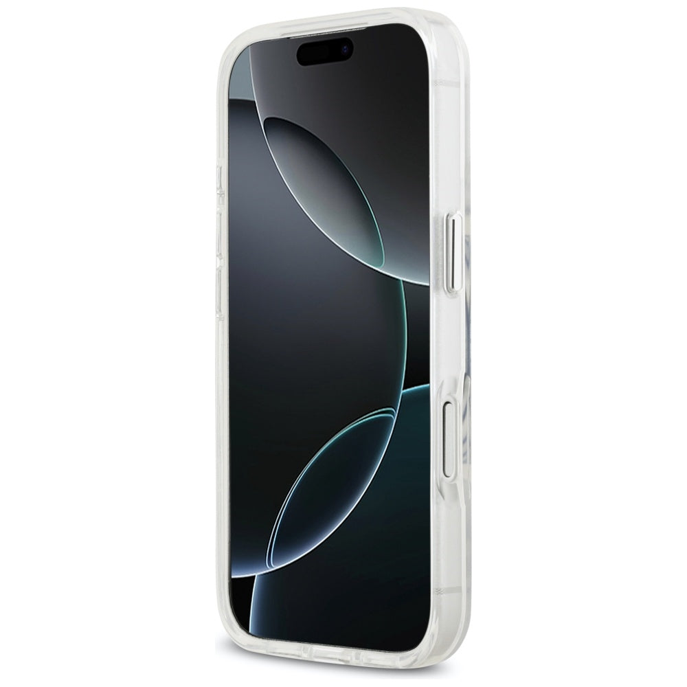 Karl Lagerfeld IML Peekaboo MagSafe iPhone 17 Case - gennemsigtig