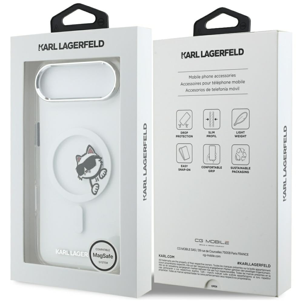 Karl Lagerfeld IML Peekaboo MagSafe Case til iPhone Air - klar