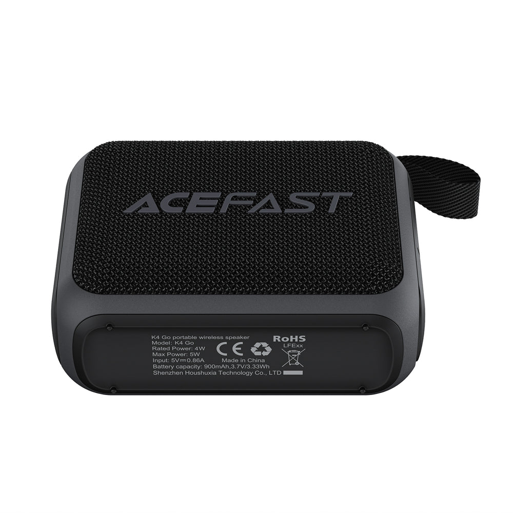 Acefast K4 Go Bluetooth 5.4 Mini Wireless Speaker - Black