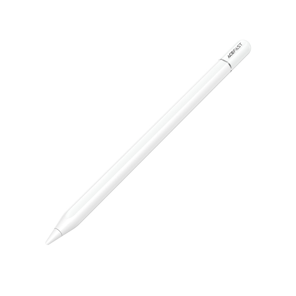 Acefast V3 Capacitive Stylus for iPad with Wireless Charging and 2 Interchangeable Tips - White