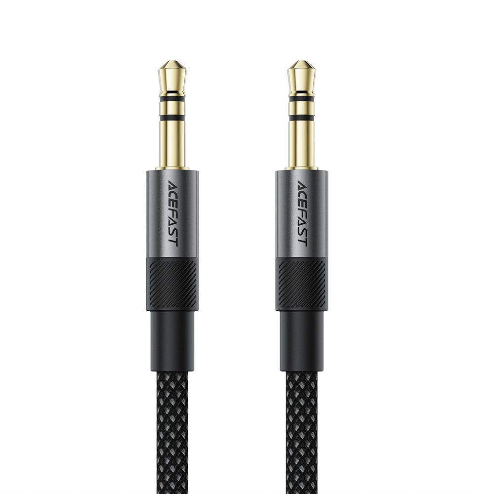 Acefast J10 AUX cable mini jack 3.5mm 1m - black
