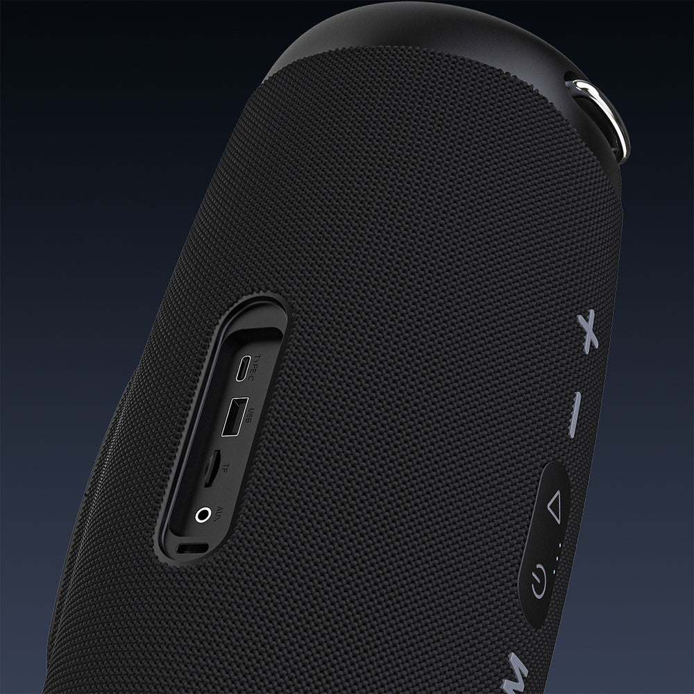Dudao Y21Pro Wireless Speaker with RGB Backlight Bluetooth 5.3 - Black