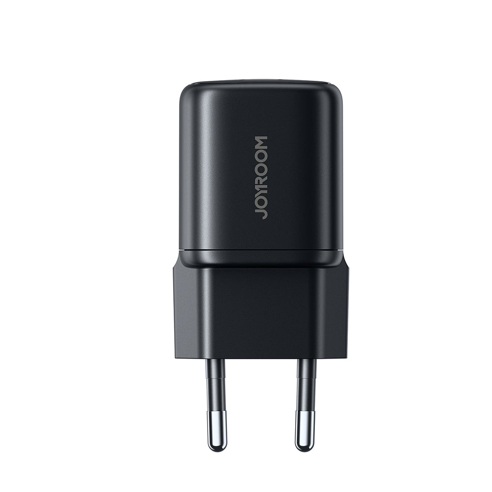 Joyroom JR-TG7 33W USB-A + USB-C Wall Charger med 60W USB-C til USB-C 1m Kabel - sort