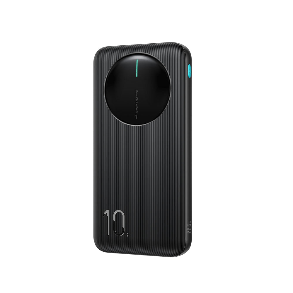 Joyroom JR-PBF12 Pro Powerbank 22.5W 10000mAh med Digital Display 2x USB-A 1x USB-C - sort