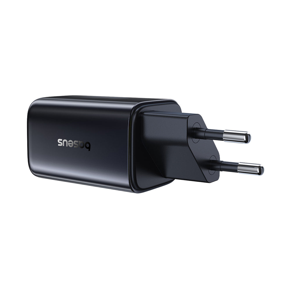Baseus PicoGo AE11 67W Wall Charger with Two USB-C Ports and a USB-A Port - Black