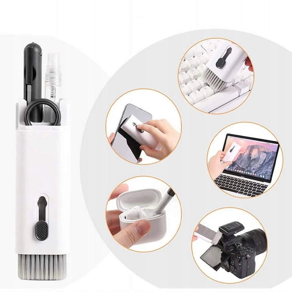 Wozinsky HWZ-71G 7-in-1 Multifunctional Electronics Cleaning Kit - Gray