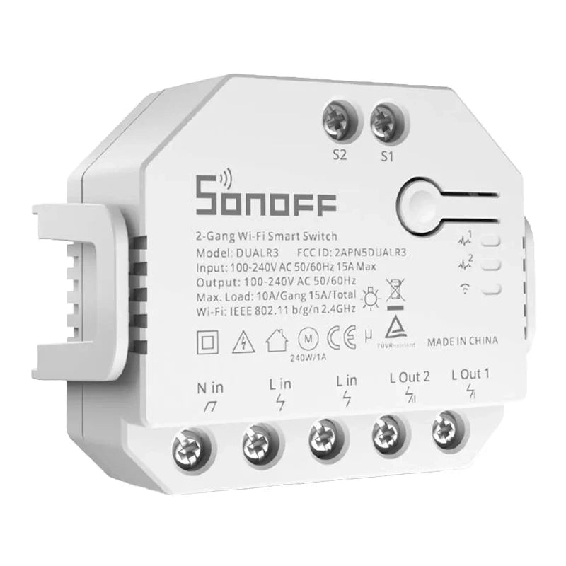 Smart switch WiFi Sonoff Dual R3