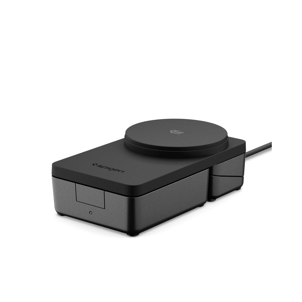 Spigen Essential Qi2.2 25W 3in1 MagSafe magnetisk trådløs oplader - sort