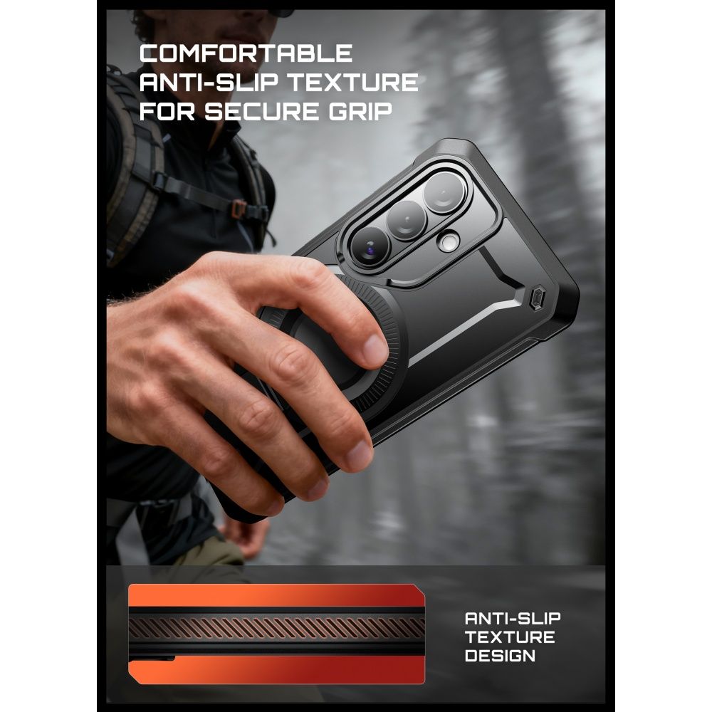 Supcase Unicorn Beetle Pro Mag MagSafe 2-Set Case til Samsung Galaxy S26 - sort