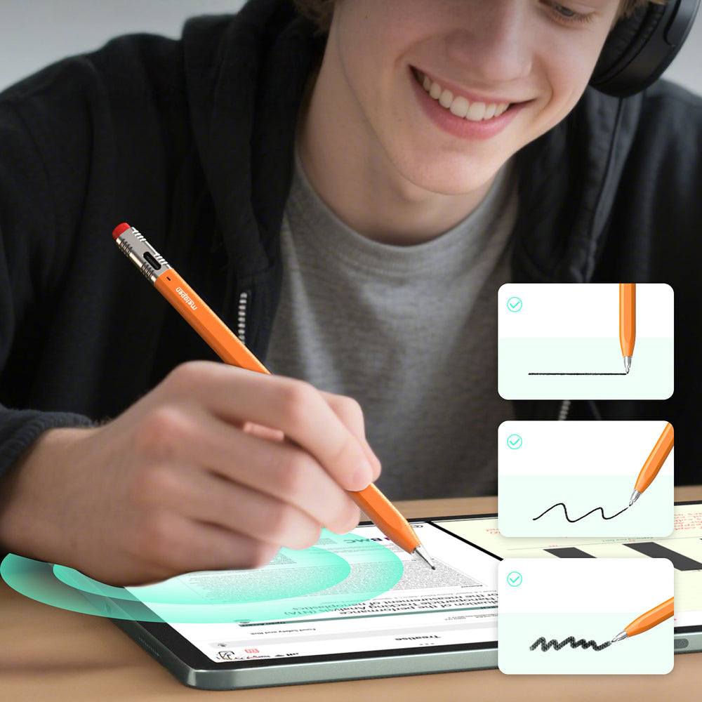 Metapen Pencil Air8 Pro X stylus til iPad - orange