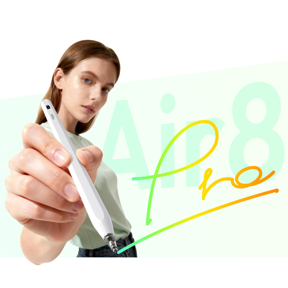 Metapen Pencil Air8 Pro til iPad - hvid