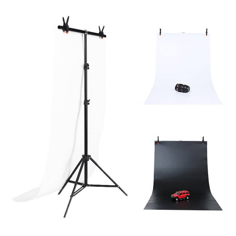 Foto studio baggrund støtte Puluz 70x200cm + Baggrunde 2 stykker DCA0976