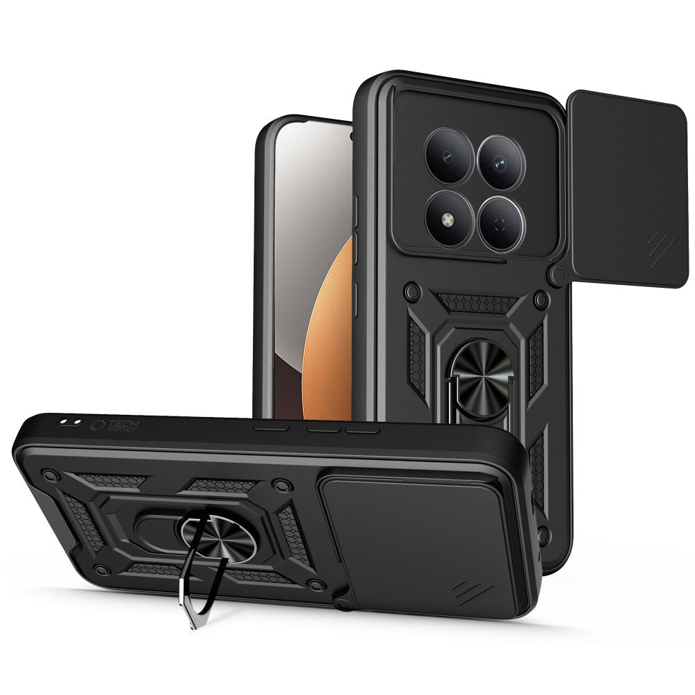 Tech-Protect CamShield Pro Case til Xiaomi Redmi Note 15 Pro 5G - sort