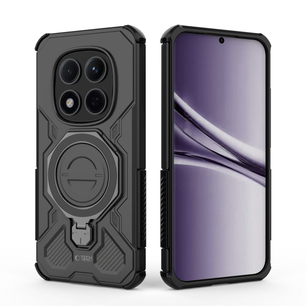 Tech-Protect TacticStand MagSafe Case til Xiaomi Redmi Note 15 Pro 5G - sort
