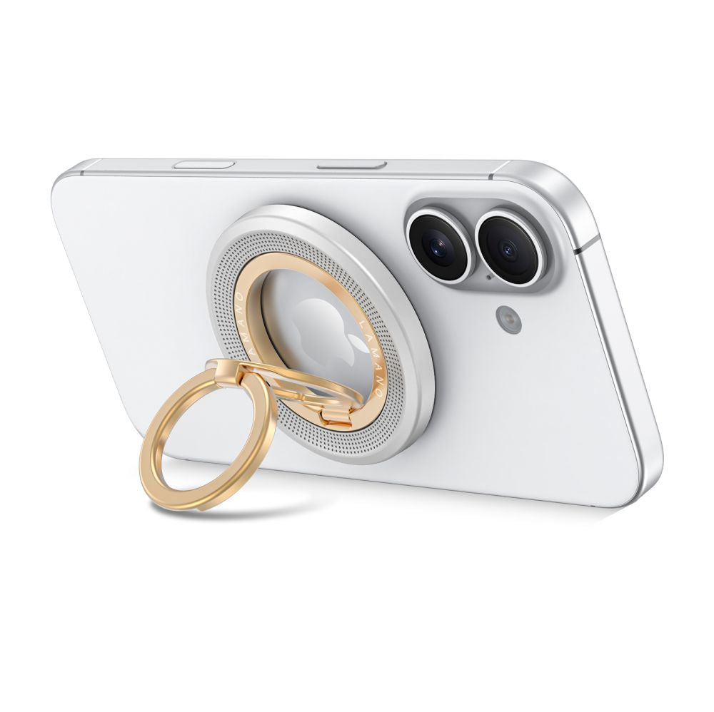 Tech-Protect MMR700 Lamano MagSafe Magnetisk Telefonholder - Grå og Guld