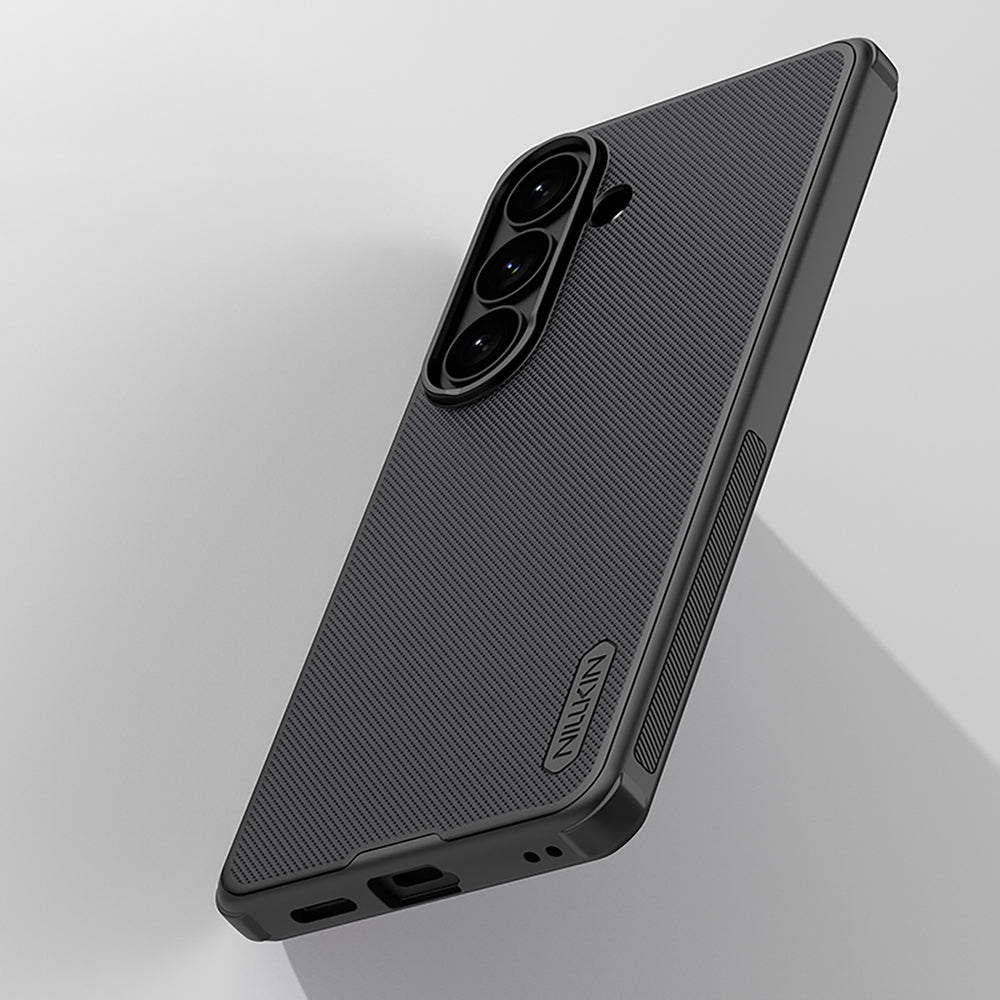 Nillkin Super Frosted Shield Pro Magnetic Case Kompatibel med MagSafe til Samsung Galaxy S26+ - sort