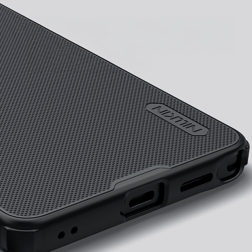 Nillkin Super Frosted Shield Pro Magnetic Case Kompatibel med MagSafe til Samsung Galaxy S26 Ultra - sort