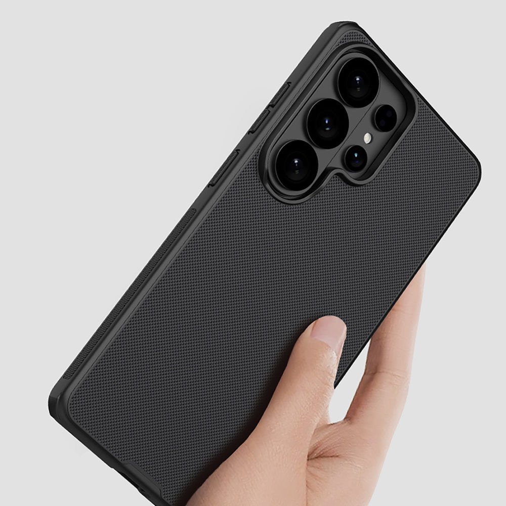 Nillkin Super Frosted Shield Pro Magnetic Case Kompatibel med MagSafe til Samsung Galaxy S26 Ultra - sort