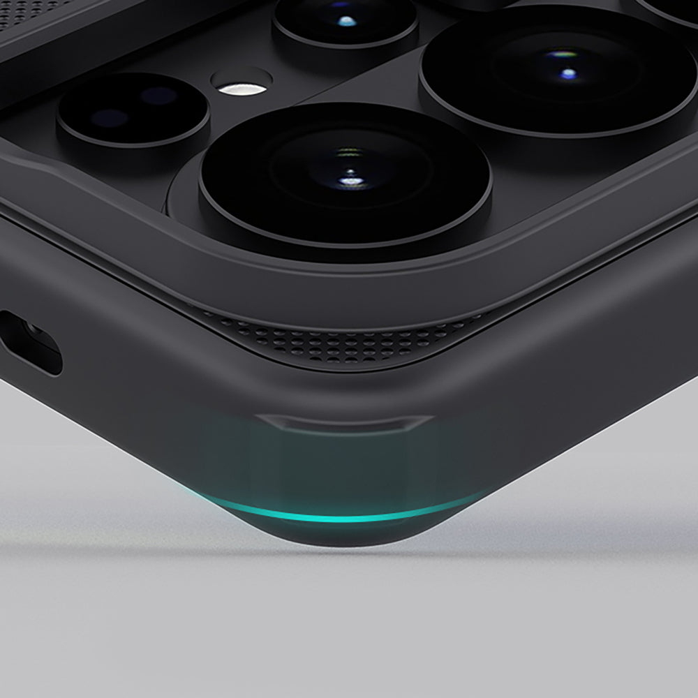 Nillkin Super Frosted Shield Pro Magnetic Case Kompatibel med MagSafe til Samsung Galaxy S26 Ultra - sort