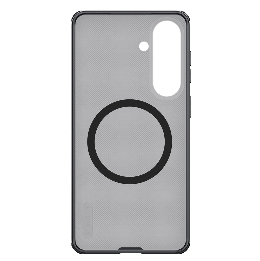 Nillkin Super Frosted Shield Pro Magnetic Case Kompatibel med MagSafe til Samsung Galaxy S26+ - Gennemskinneligt sort
