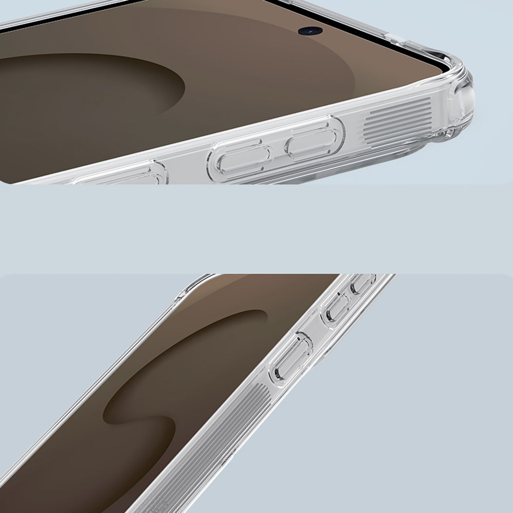 Nillkin Nature TPU Pro Case Kompatibel med MagSafe til Samsung Galaxy S26 - Hvid