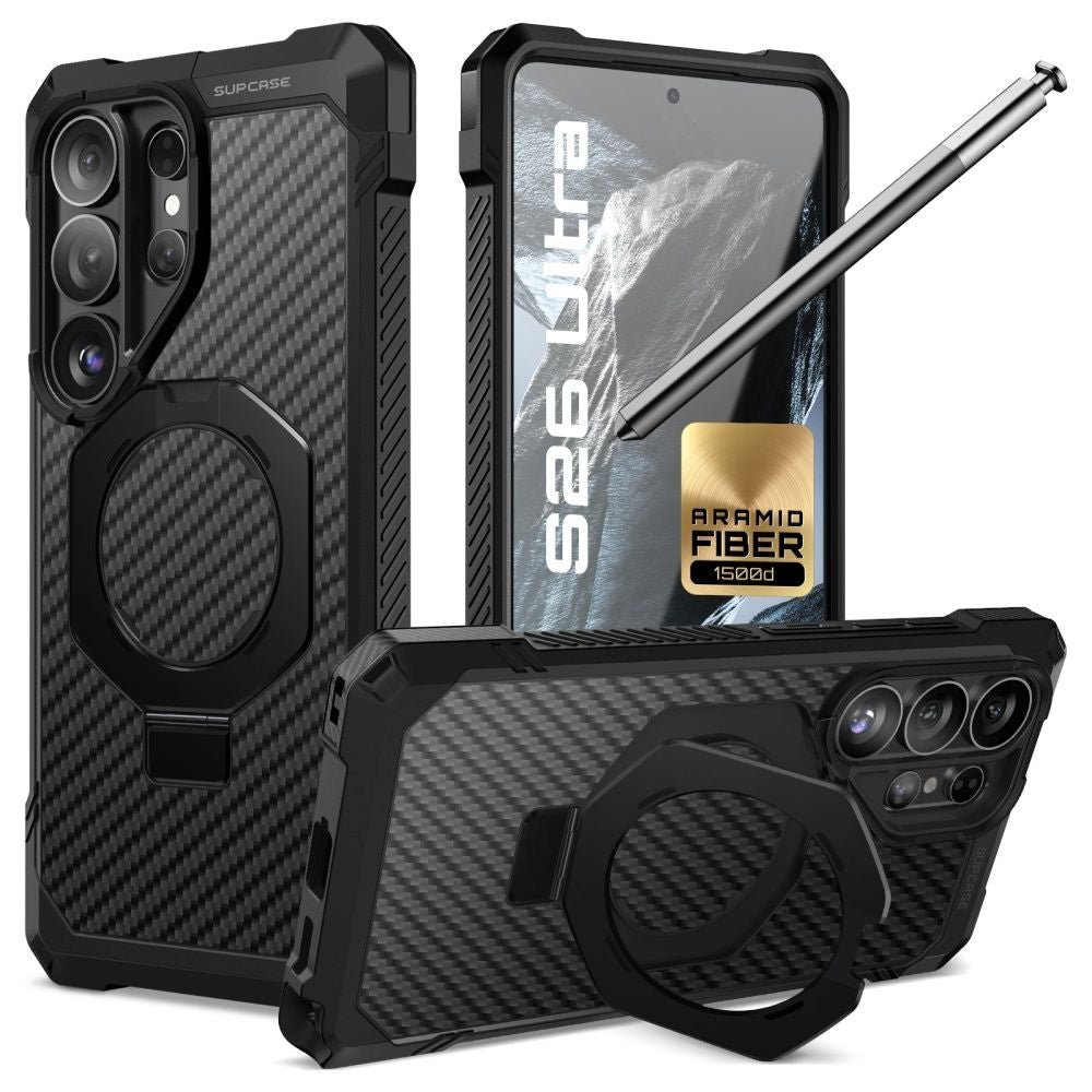 Supcase UB Grip Mag MagSafe Case til Samsung Galaxy S26 Ultra - sort