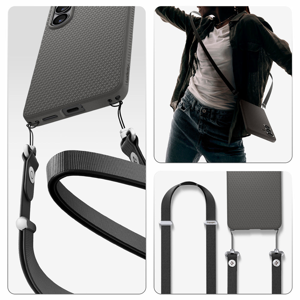 Spigen Liquid Air Case til Samsung Galaxy S26 - Grå