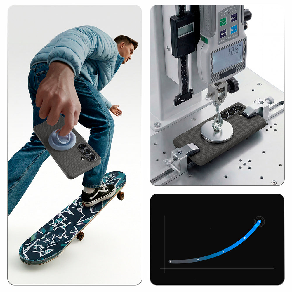 Spigen Liquid Air Mag MagSafe Case til Samsung Galaxy S26 - Grå