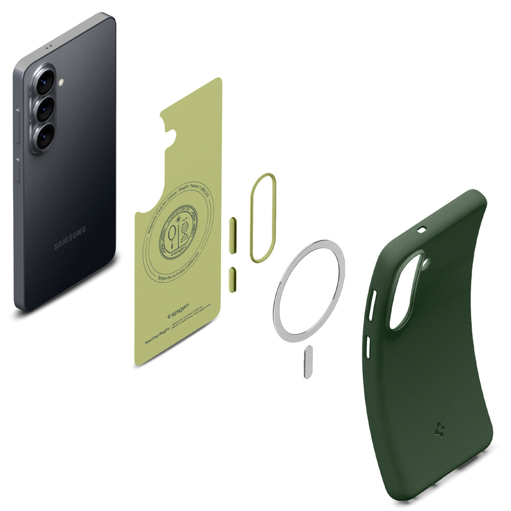 Spigen Nano Pop MagSafe Case til Samsung Galaxy S26 - Grøn