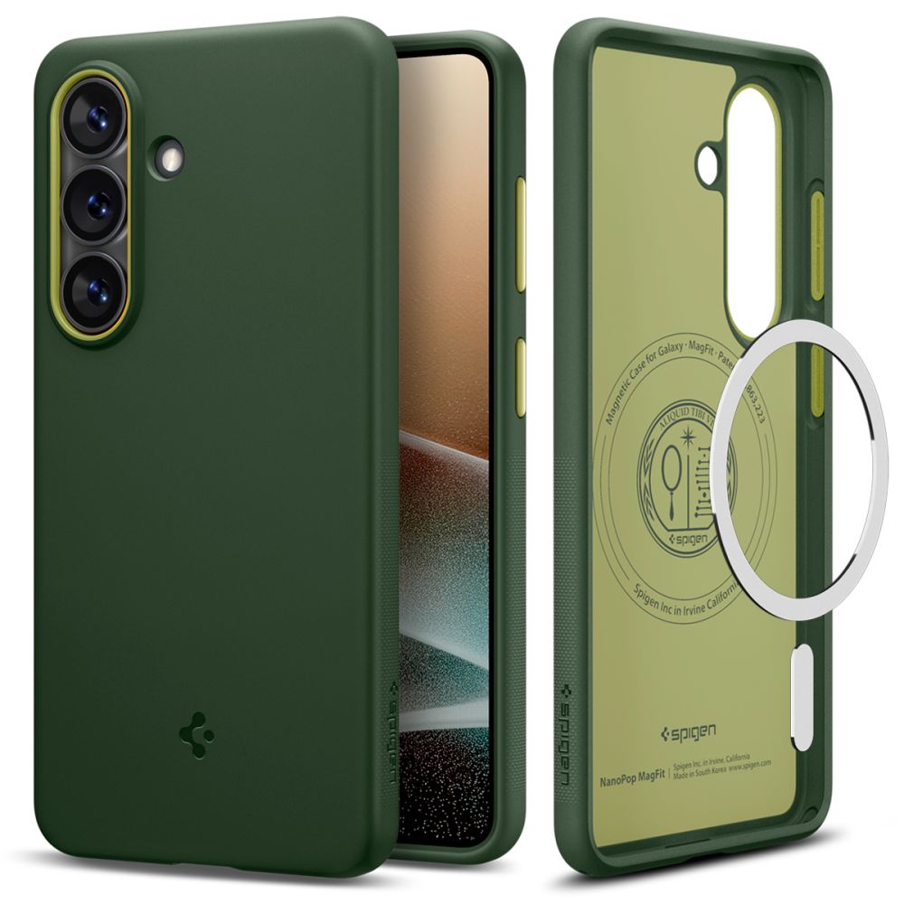 Spigen Nano Pop MagSafe Case til Samsung Galaxy S26 - Grøn