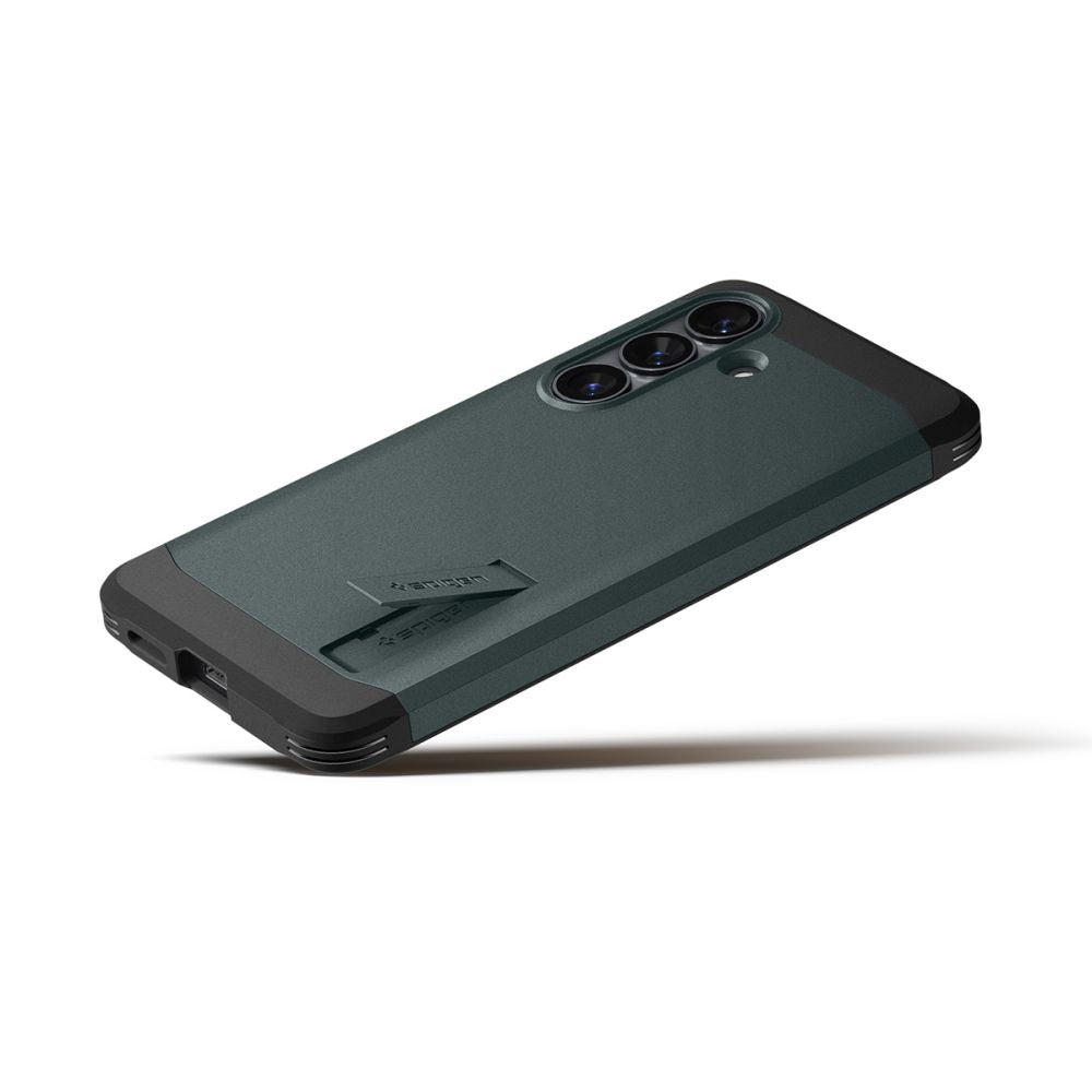 Spigen Tough Armor Mag MagSafe Case til Samsung Galaxy S26 - Grøn
