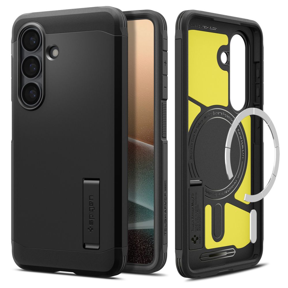 Spigen Tough Armor Mag MagSafe Case til Samsung Galaxy S26 - sort