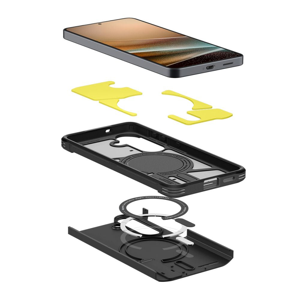 Spigen Tough Armor Mag MagSafe Case til Samsung Galaxy S26 - sort
