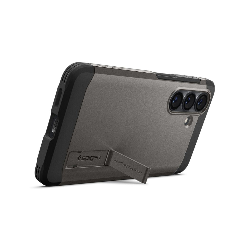 Spigen Tough Armor Mag MagSafe Case til Samsung Galaxy S26 - Grå