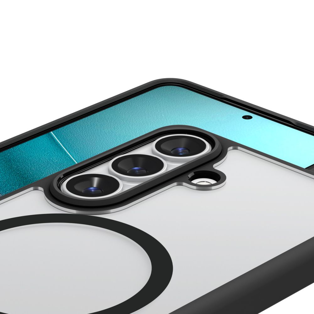 Spigen Ultra Hybrid Mag MagSafe Case til Samsung Galaxy S26 - Clear Black