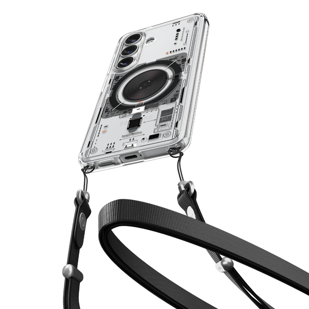 Spigen Ultra Hybrid Mag MagSafe Case til Samsung Galaxy S26 Neo One - Gennemsigtig