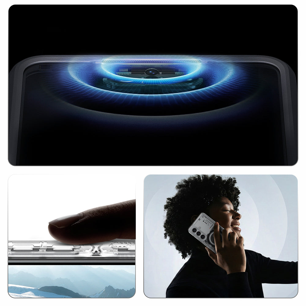 Spigen Ultra Hybrid Mag MagSafe Case til Samsung Galaxy S26 Neo One - Gennemsigtig