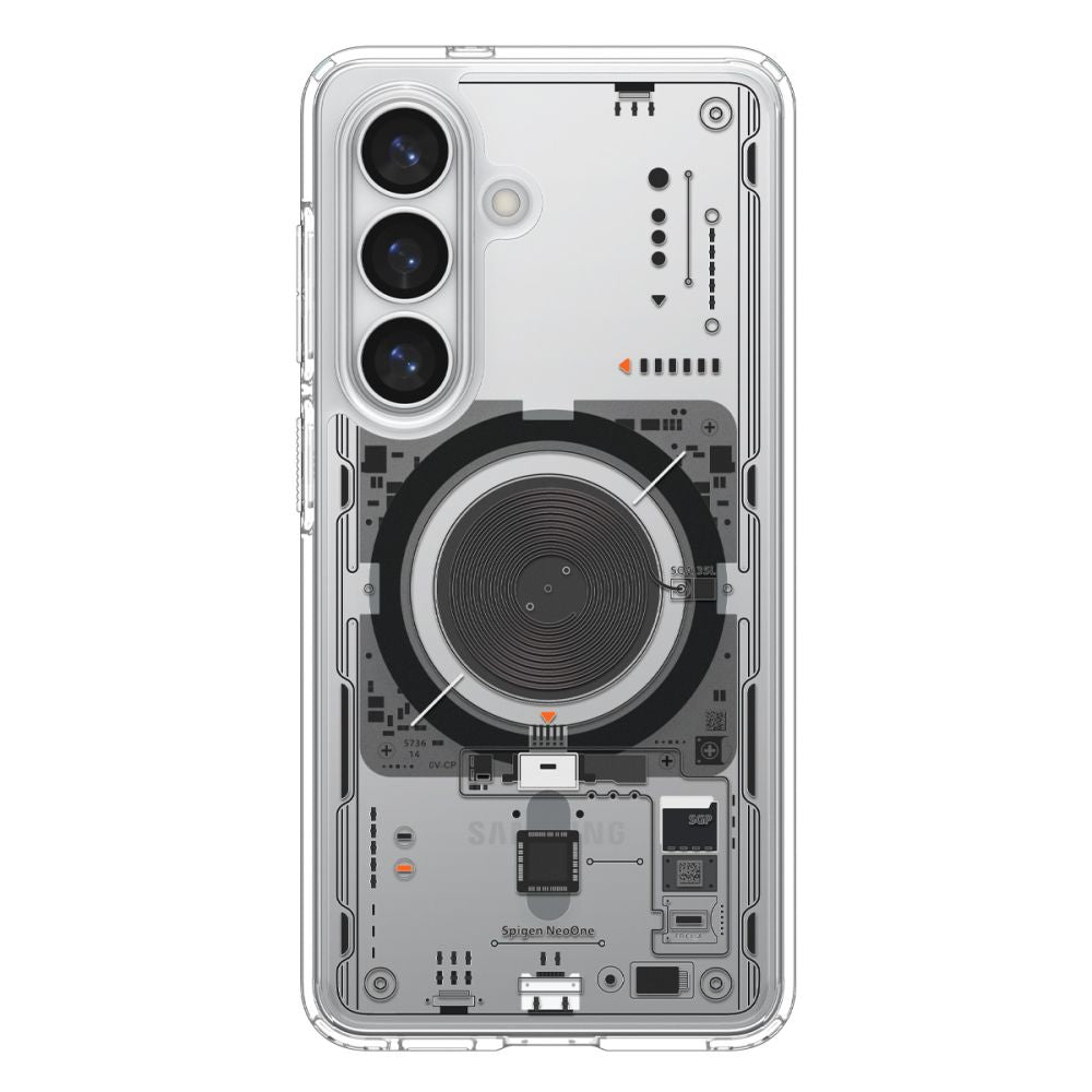 Spigen Ultra Hybrid Mag MagSafe Case til Samsung Galaxy S26 Neo One - Gennemsigtig