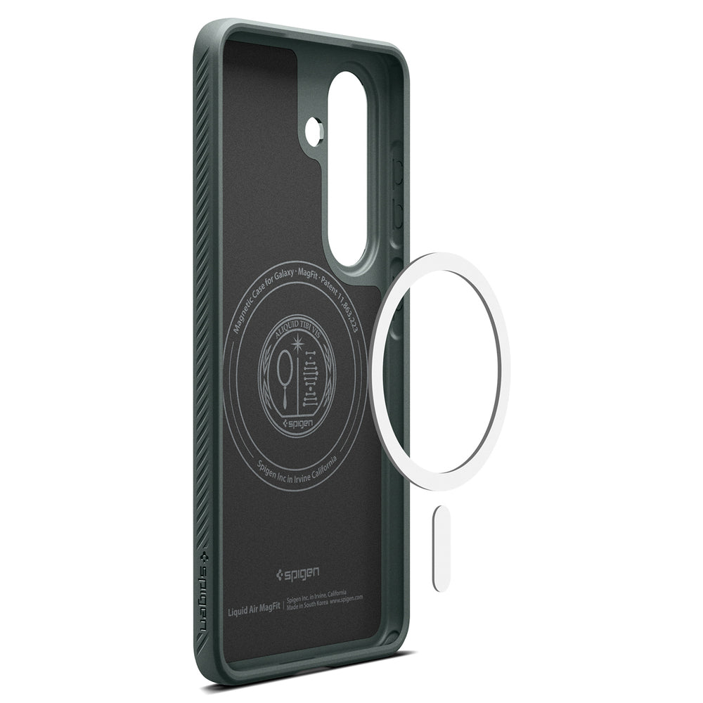 Spigen Liquid Air Mag MagSafe Case til Samsung Galaxy S26+ - Grøn