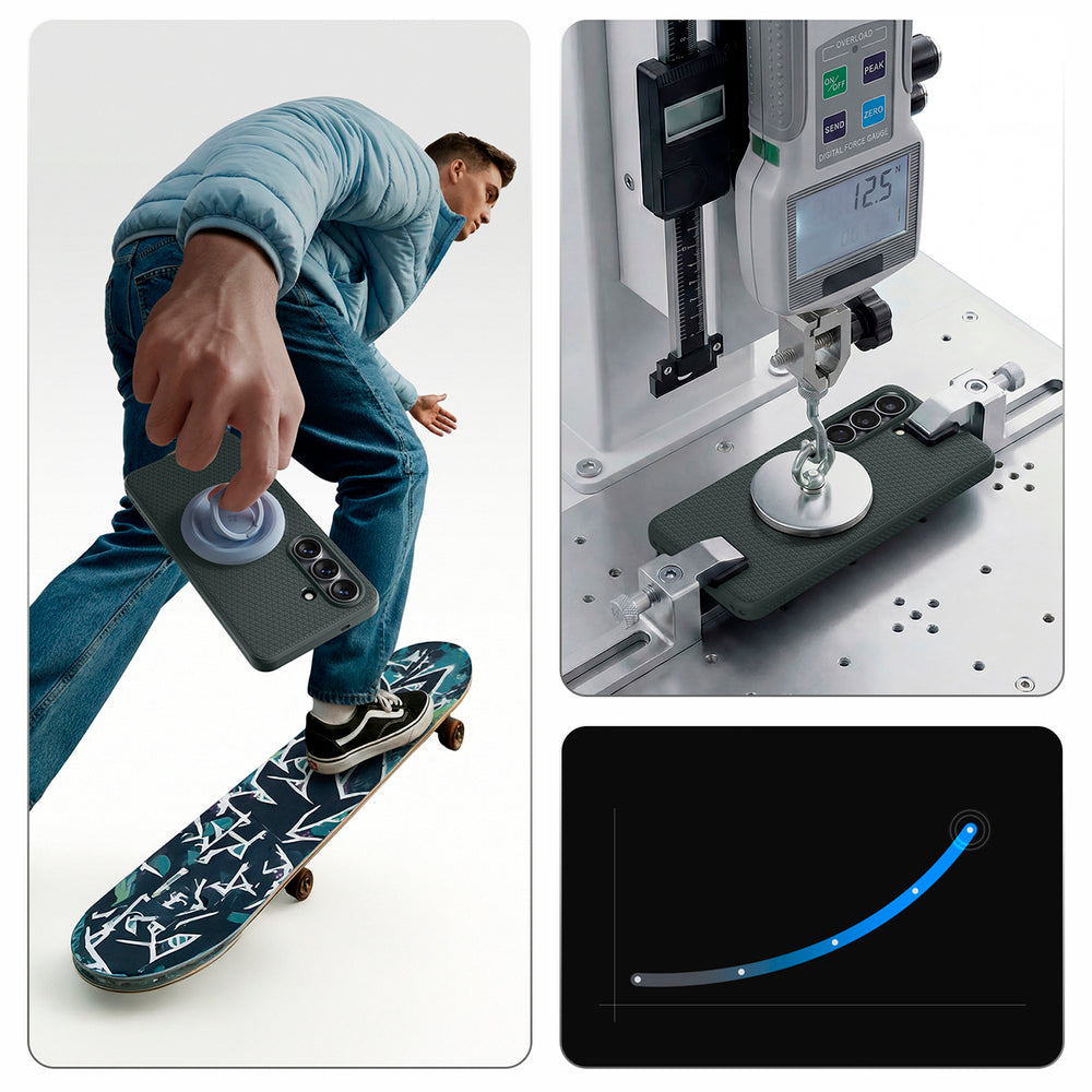 Spigen Liquid Air Mag MagSafe Case til Samsung Galaxy S26+ - Grøn