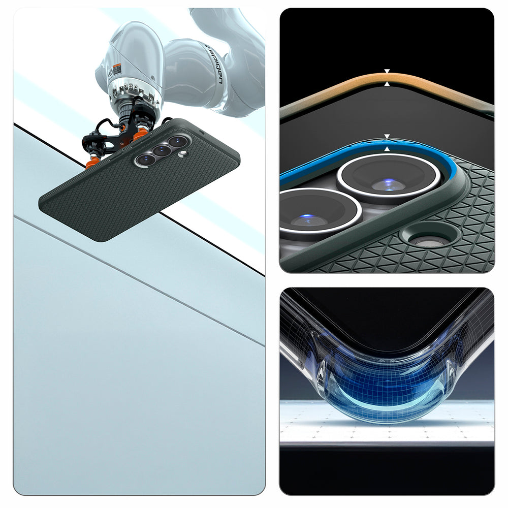 Spigen Liquid Air Mag MagSafe Case til Samsung Galaxy S26+ - Grøn